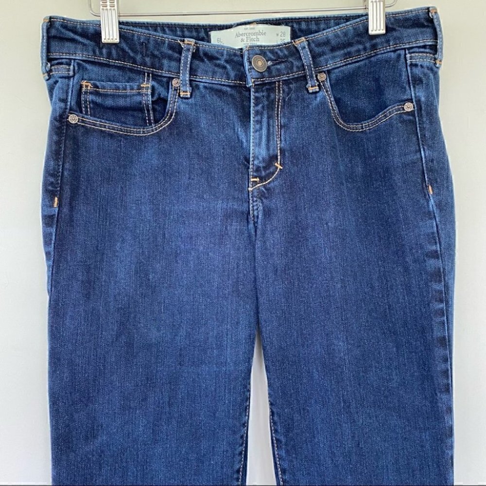 Abercrombie & Fitch, the A&F skinny jeans, medium rise, stretch